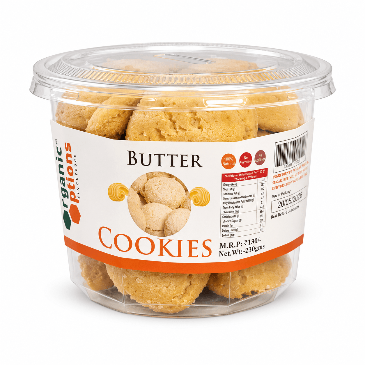 Pure Butter Cookies 230gm