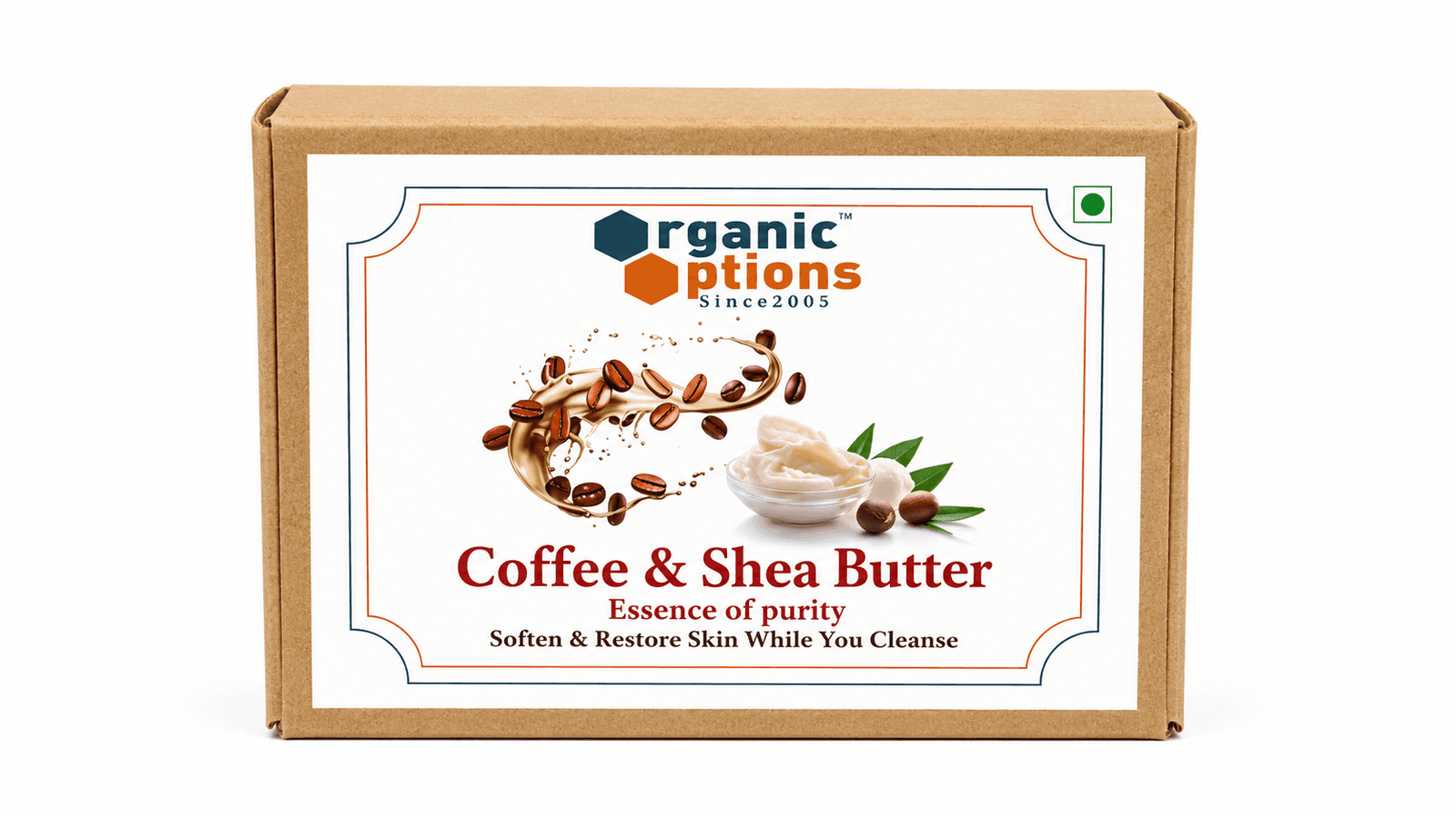Coffee & Chia butter Soap 100gm