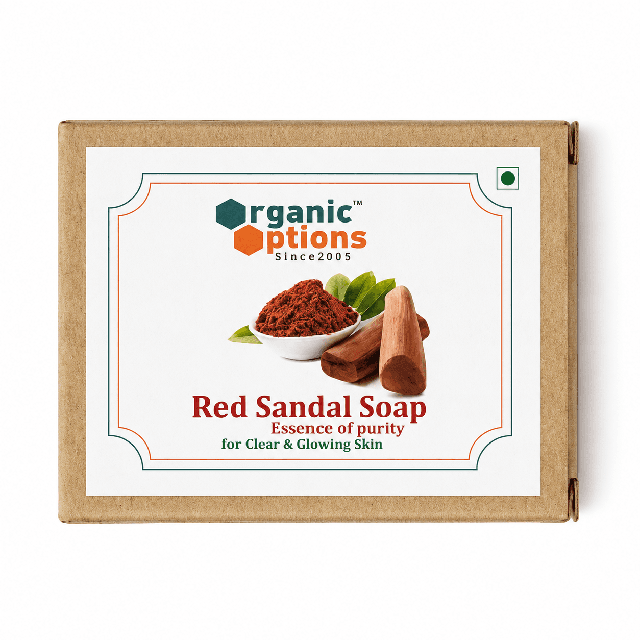 Red Sandal Handmade Soap 100gm