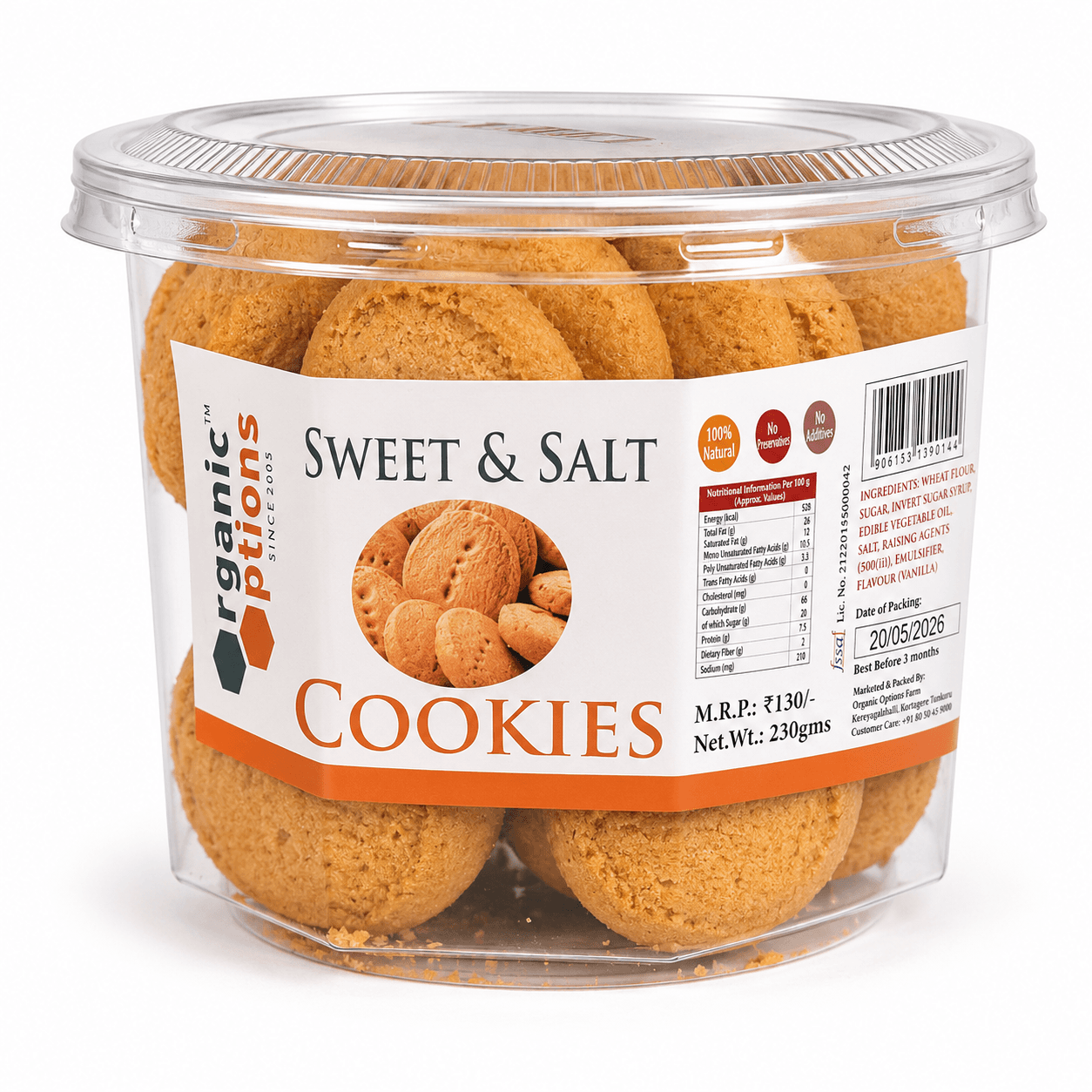 Sweet & Salt Cookies 230gm