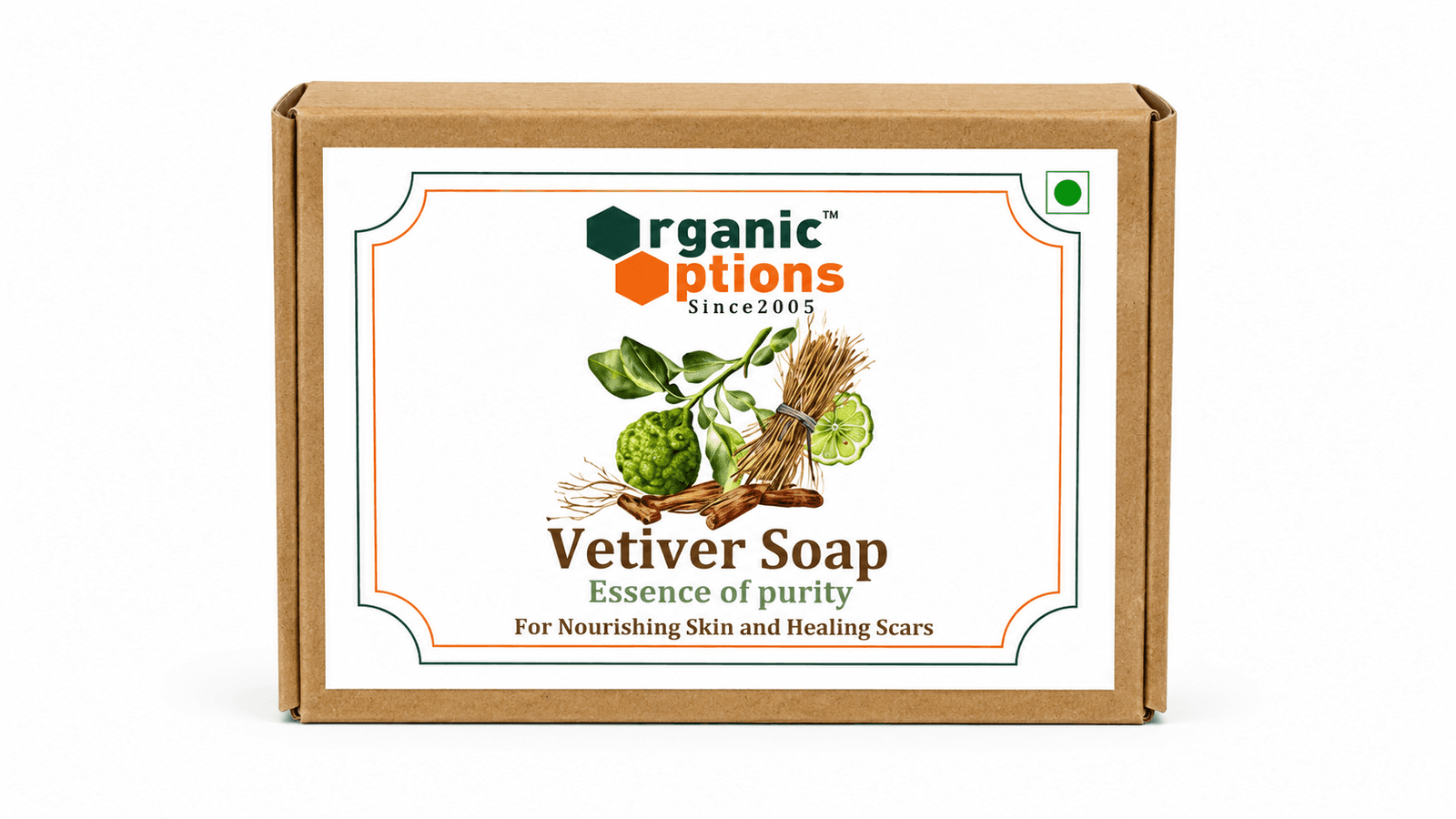 Vetiver Handmade Soap 100gm