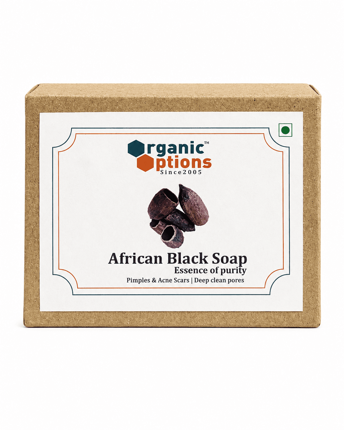 African Black Handmade Soap 100gm
