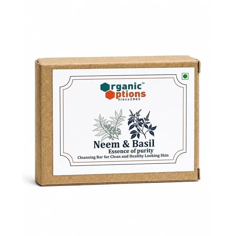 Neem & Basil Handmade Soap 100gm