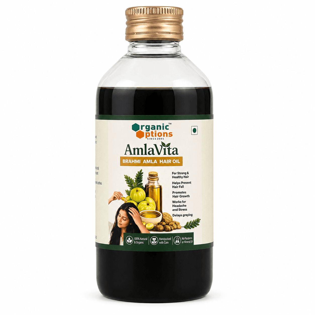 AmlaVita Brahmi Hair Oil 200ml