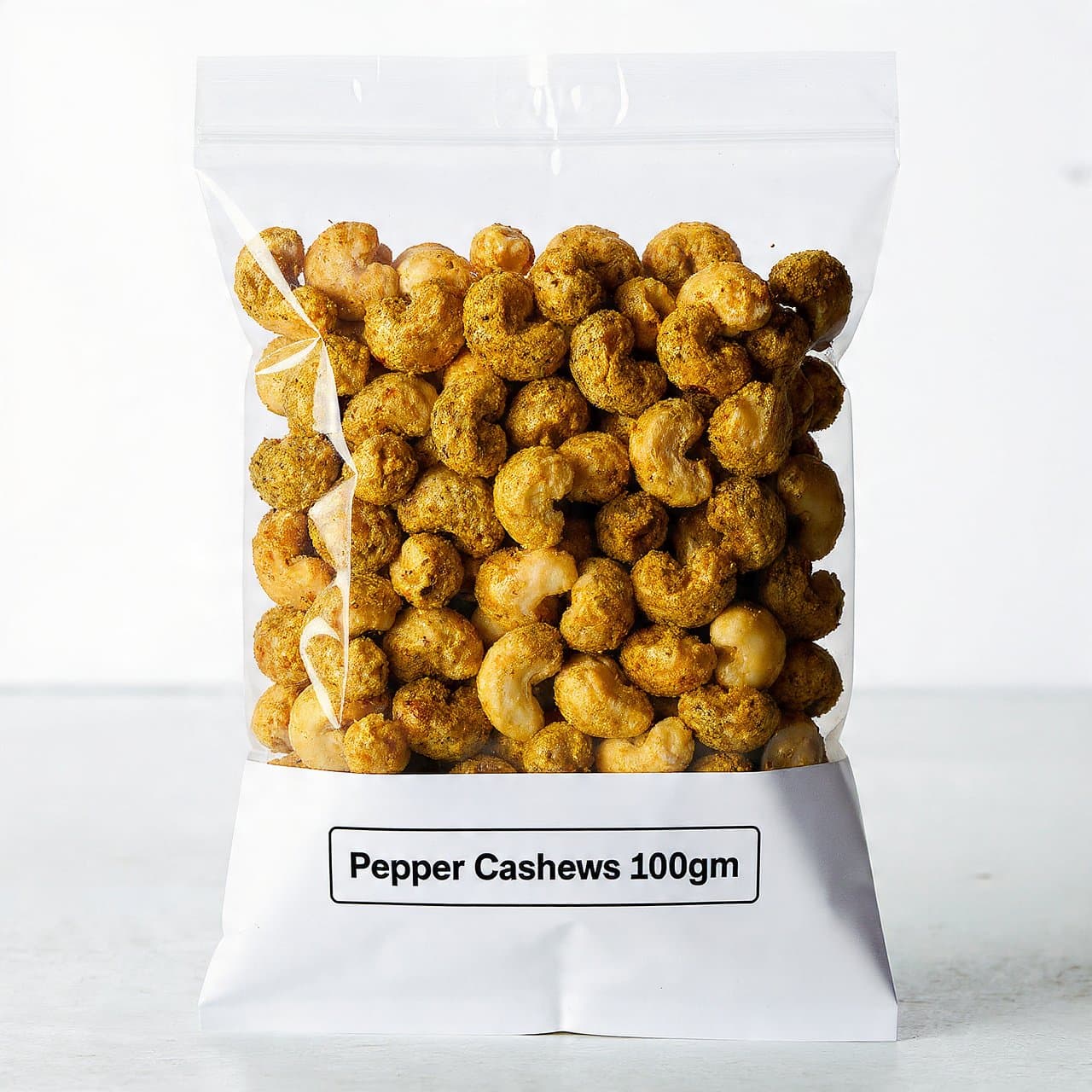Pepper Cashews 100gm