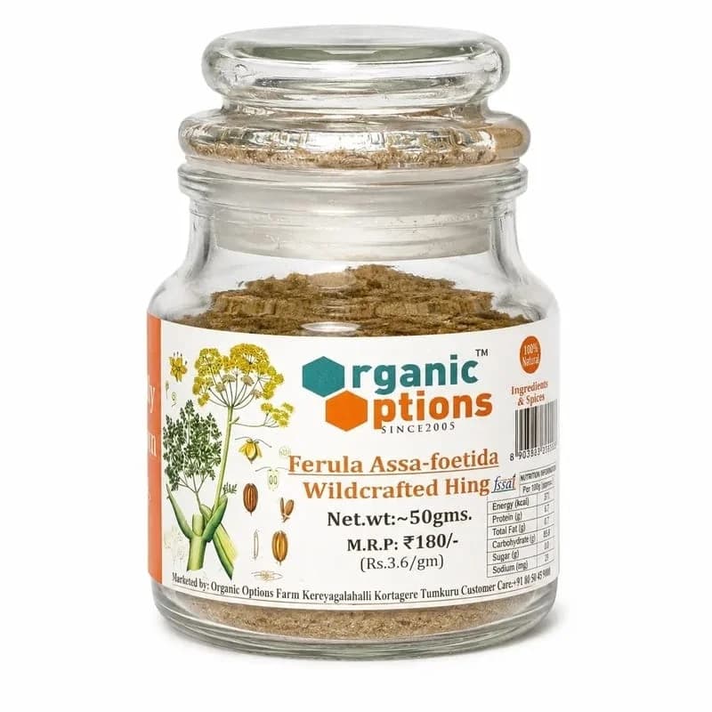 Wildcrafted Hing / Asafoetida 50gm