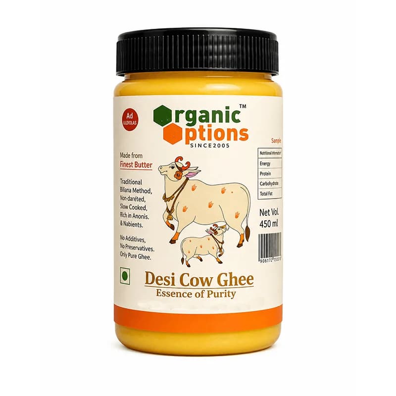 Desi Ghee 450ml (Bilona Method)